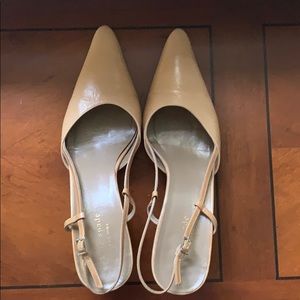 Kate Spade Adeline Slingbacks EUC in Camel, size 8